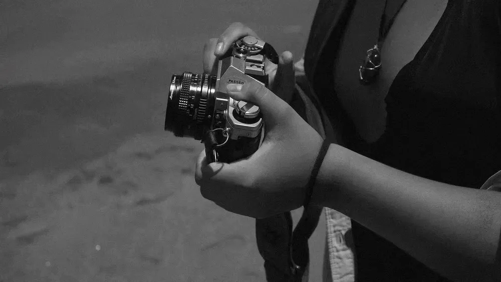 Camera in hand